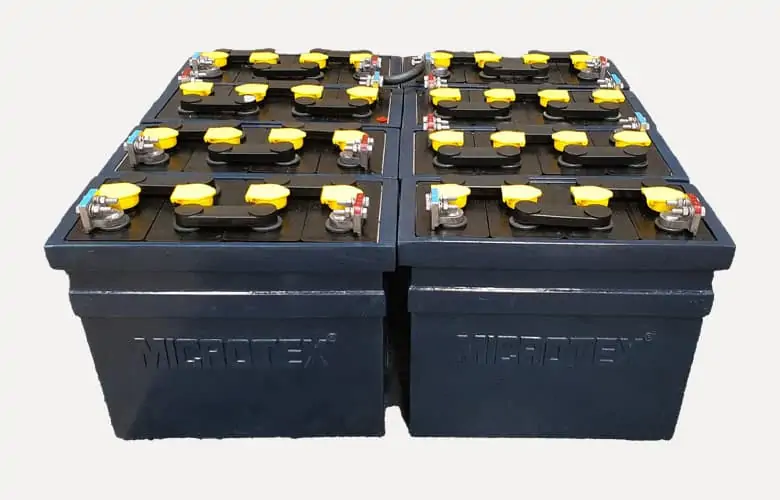 8V 200Ah Deep-cycle Tubular technology Diesel Locomotive Batteries