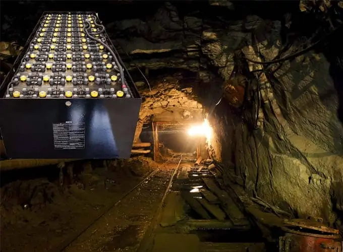 Mining Locomotive Battery
