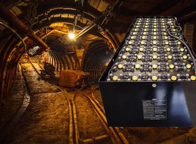 Mining Locomotive Battery