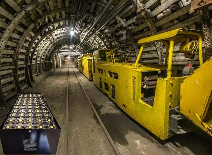 Mining Locomotive Battery