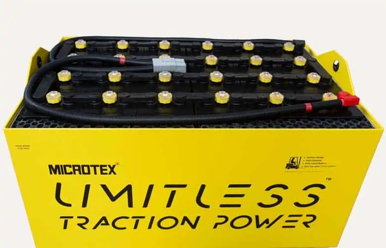 Mining Locomotive Battery complete with take off terminals & cable connectors
