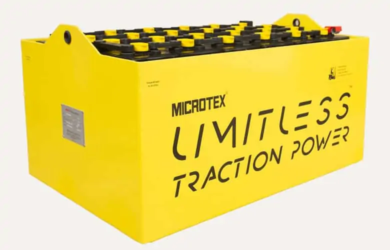 Traction power for battery operated mining locomotives