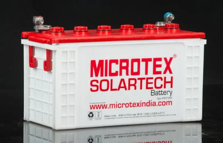 Microtex Solartech 12V Solar Battery