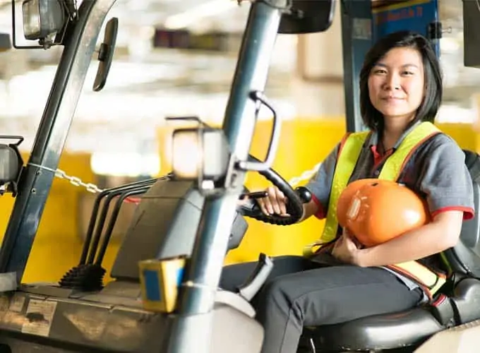 Forklift battery charger usage applications for forklifts
