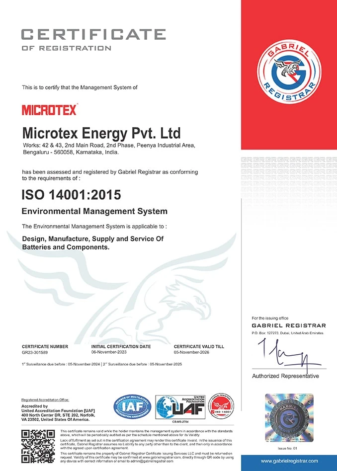 MEPL ISO 14001 2015