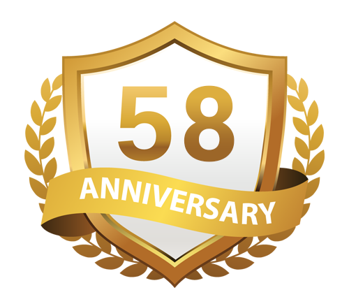 Microtex 58 years logo