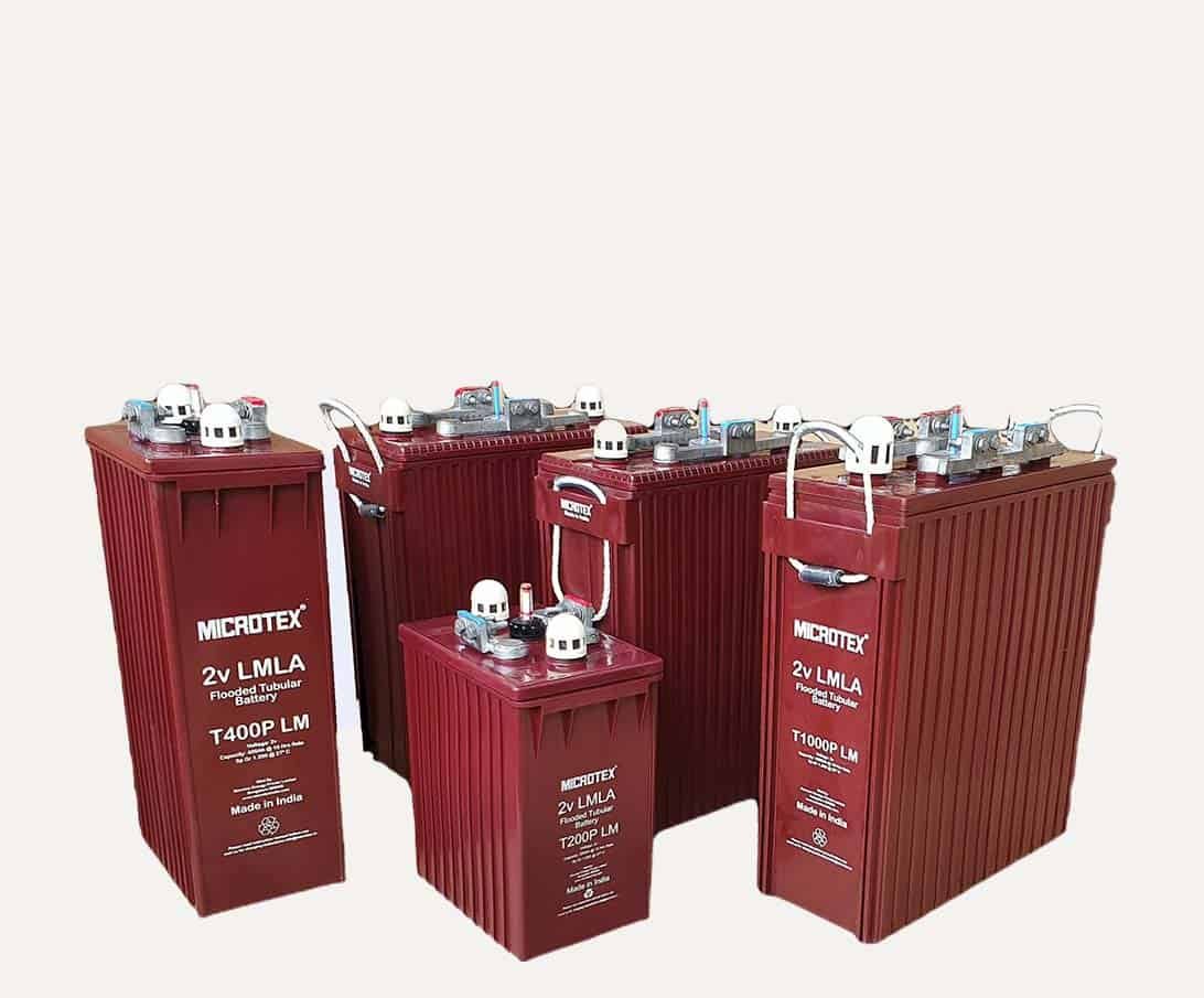 2V फ्लड बैटरी Microtex 2V फ्लडेड बैटरी